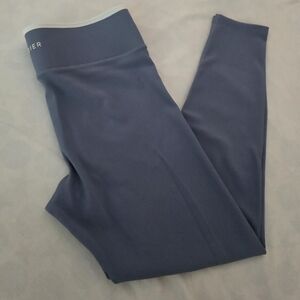Blue High-Waisted Leggings